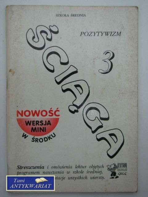 POZYTYWIZM ŚCIĄGA