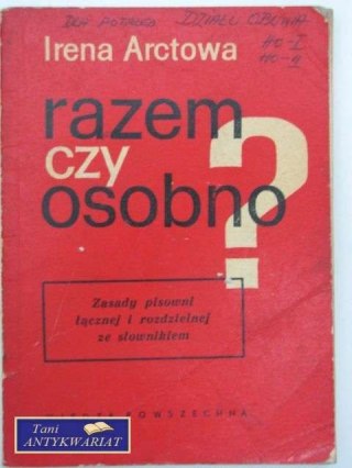 RAZEM CZY OSOBNO