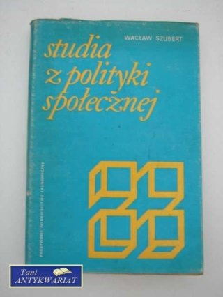 STUDIA Z POLITYKI SPOŁECZNEJ