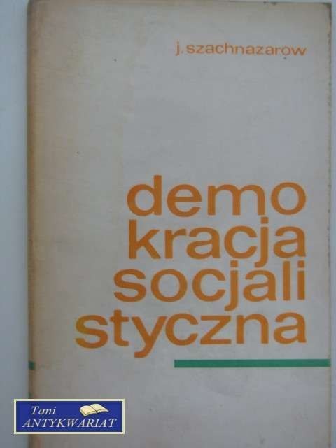 DEMOKRACJA SOCJALISTYCZNA