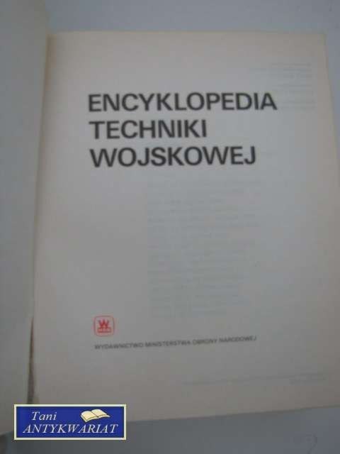ENCYKLOPEDIA TECHNIKI WOJSKOWEJ