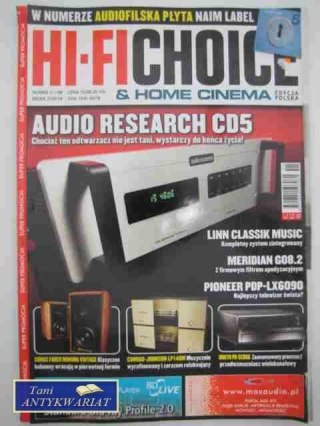 HI-FI CHOICE NR 11/08