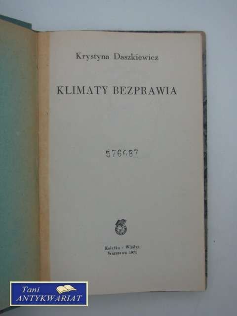 KLIMAT BEZPRAWIA