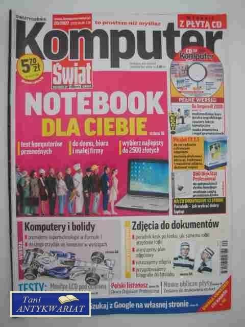 KOMPUTER ŚWIAT 20/2007