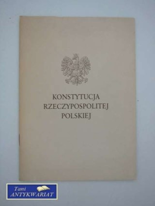 KONSTYTUCJA RZECZYPOSPOLITEJ