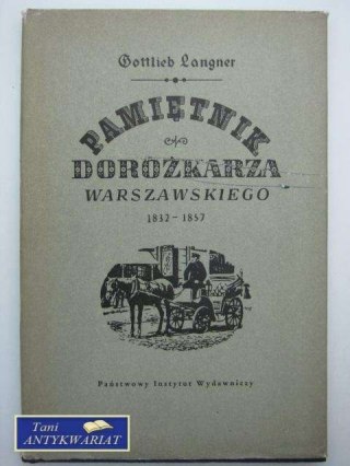 PAMIĘTNIK DOROŻKARZA WARSZAWSKIEGO
