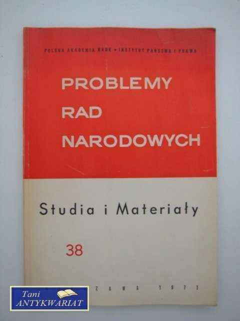 PROBLEMY RAD NARODOWYCH 38