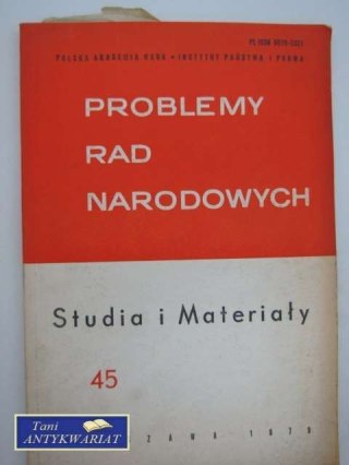 PROBLEMY RAD NARODOWYCH - 45