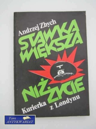 STAWKA WIĘKSZA NIŻ ŻYCIE KURIERKA Z LONDYNU