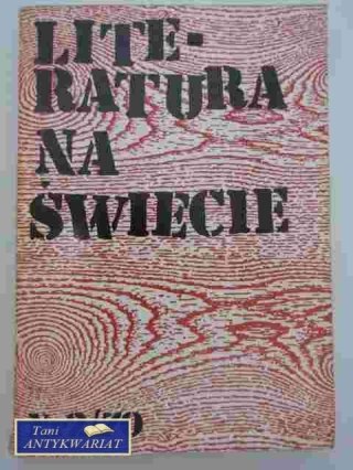LITERATURA NA ŚWIECIE 2/70