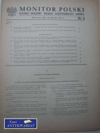 MONITOR POLSKI NR 2