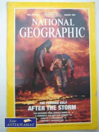 NATIONAL GEOGRAPHIC AUGUST 1991