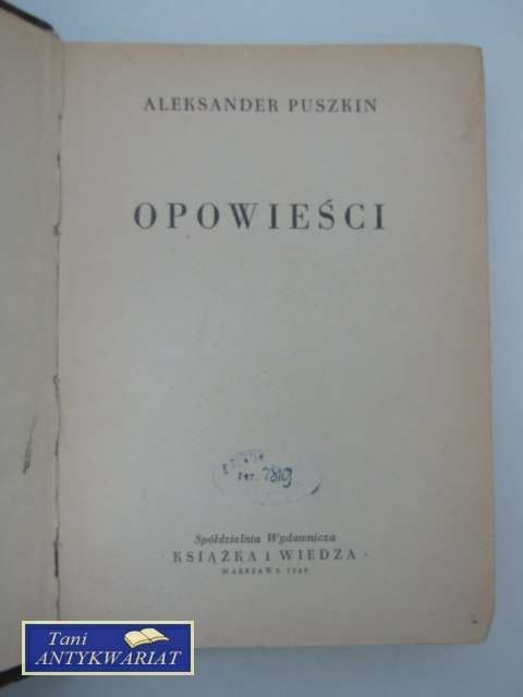 OPOWIEŚCI