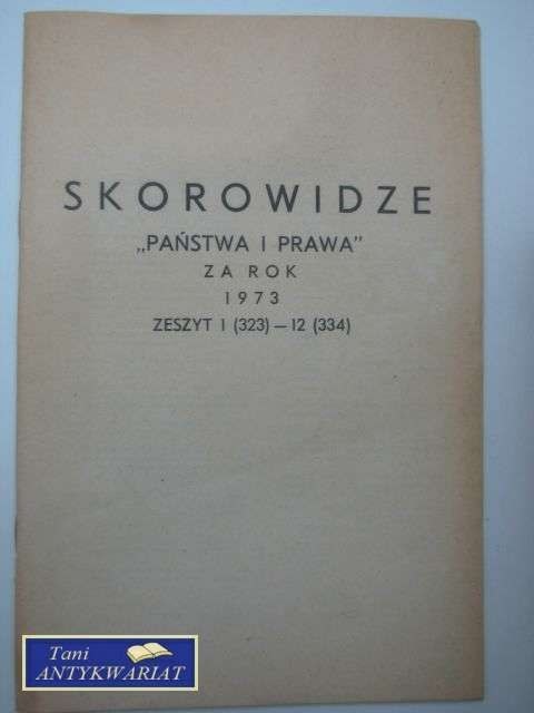SKOROWIDZE PAŃSTWA I PRAWA