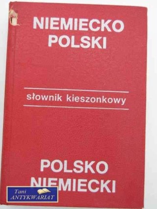 SŁOWNIK NIEMIECKO-POLSKI POLSKO-NIEMIECKI