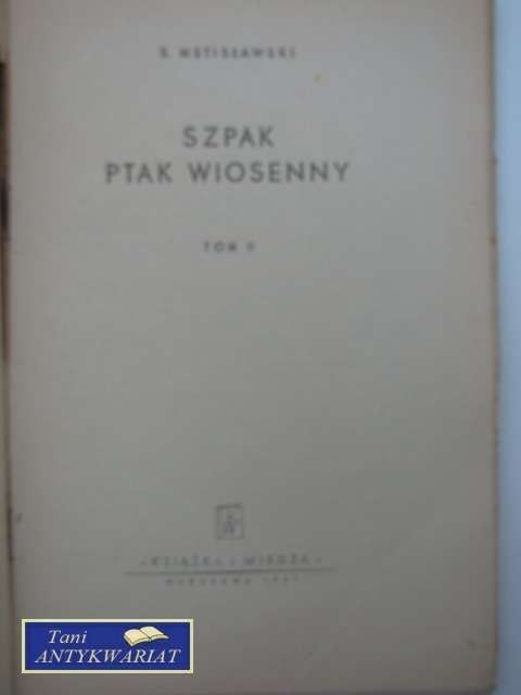 SZPAK PTAK WIOSENNY TOM 2