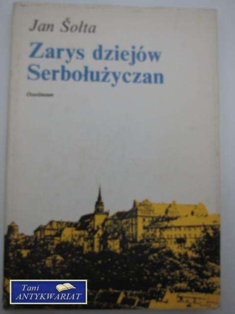 ZARYS DZIEJÓW SERBOŁUŻYCZAN