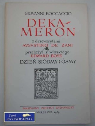 DEKAMERON DZIEŃ SIÓDMY I ÓSMY