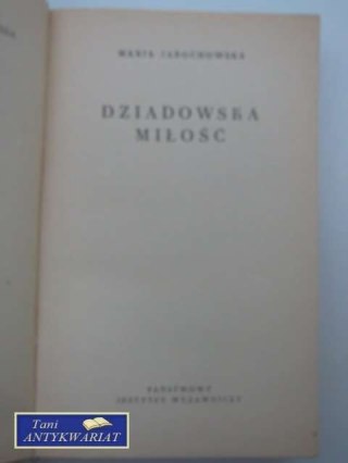 DZIADOWSKA MIŁOŚĆ