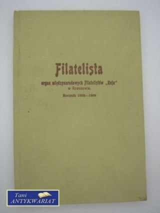 FILATELISTA ROCZNIK 1908-1909