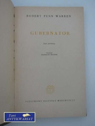 GUBERNATOR T.1