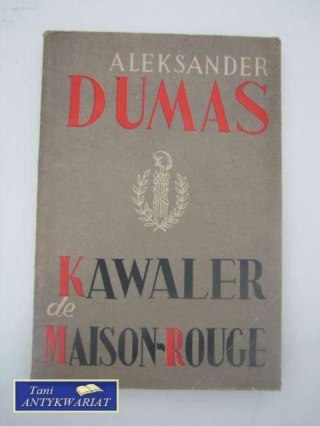 KAWALER DE MAISON ROUGE t.1
