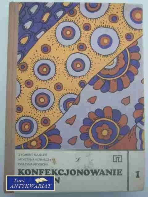 KONFEKCJONOWANIE ODZIEŻY 1