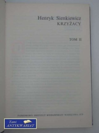 KRZYŻACY T.2