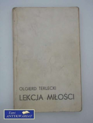 LEKCJA MIŁOŚCI