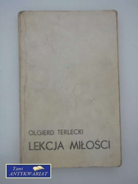 LEKCJA MIŁOŚCI