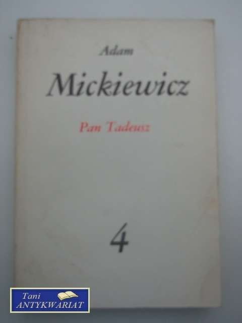 PAN TADEUSZ