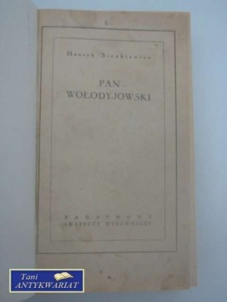 PAN WOŁODYJOWSKI