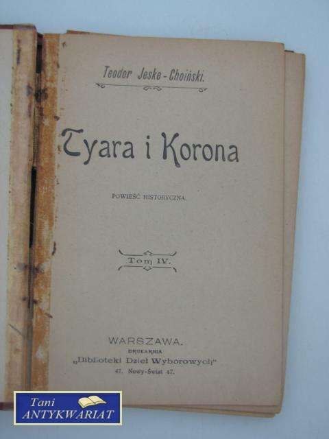 TYARA I KORONA TOM IV