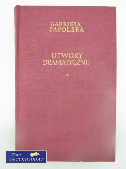 UTWORY DRAMATYCZNE T.1