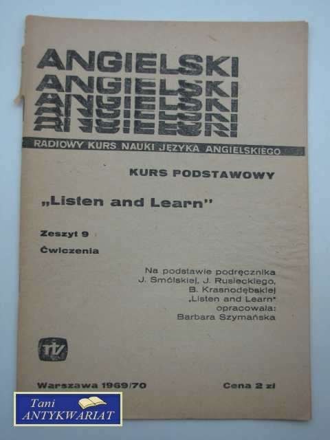 ANGIELSKI LEKCJA 1-9