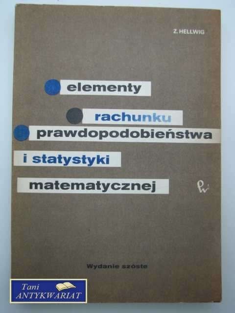 ELEMENTY RACHUNKU PRAWDOPODOBIEŃSTWA I STATYSTYK
