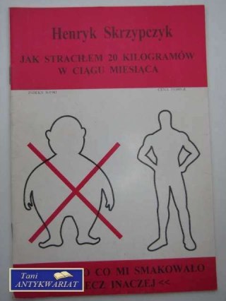 JAK STRACIŁEM 20 KILOGRAMÓW W CIĄGU MIESIĄCA
