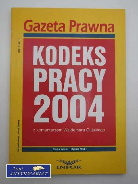 KODEKS PRACY 2004