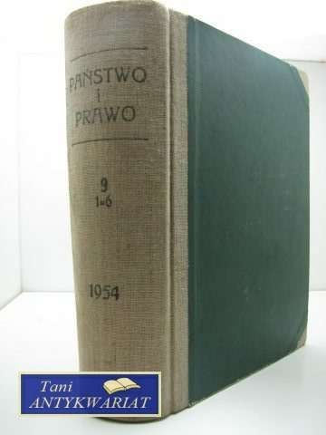 PAŃSTWO I PRAWO NR 1-6