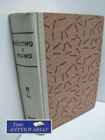 PAŃSTWO I PRAWO NR 1-6