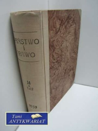 PAŃSTWO I PRAWO NR 7-12