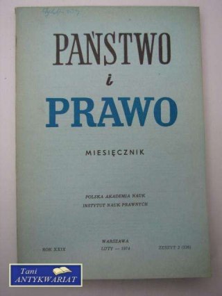 PAŃSTWO I PRAWO ZESZYT 2 (336)
