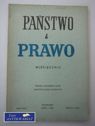 PAŃSTWO I PRAWO ZESZYT 2 (336)