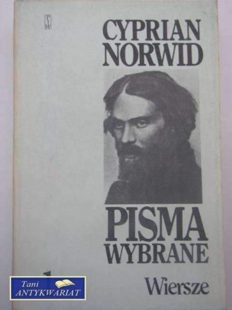 PISMA WYBRANE 1 WIERSZE