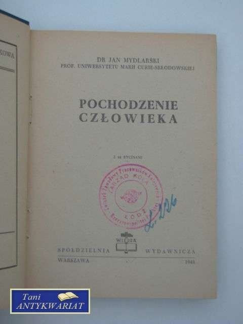 POCHODZENIE CZŁOWIEKA