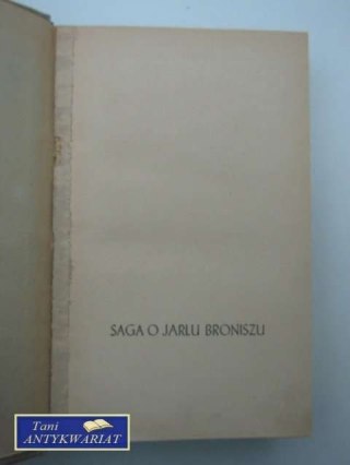 SAGI O JARLU BRONISZU CZĘŚĆ DRUGA