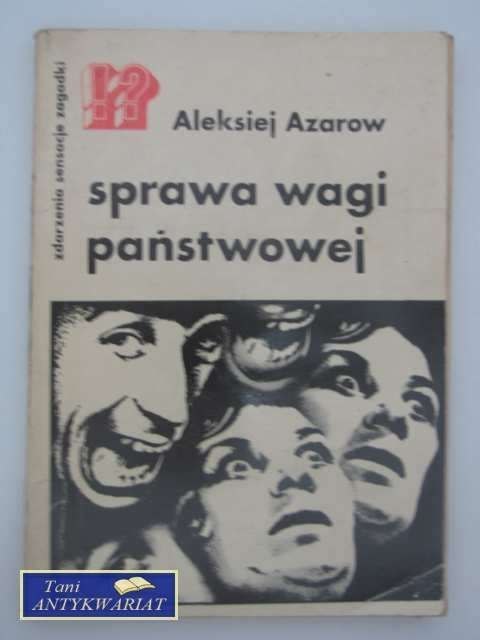 SPRAWA WAGI PAŃSTWOWEJ