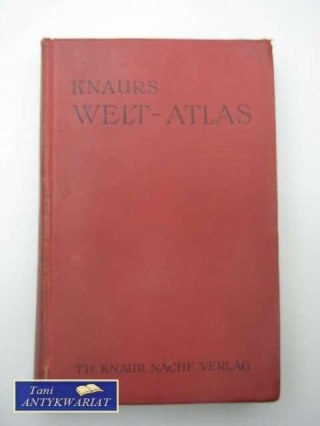 WELT- ATLAS wyd. 1950 rok
