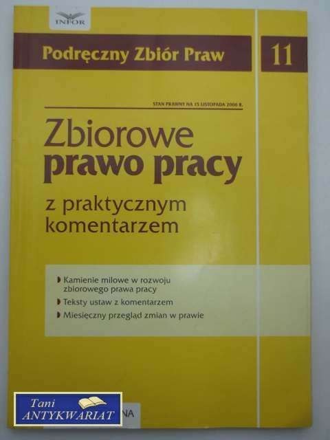 ZBIOROWE PRAWO PRACY Z KOMENTARZEM