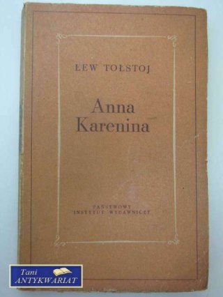 ANNA KARENINA TOM I